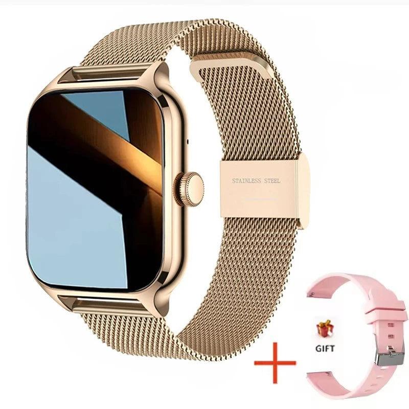 Smartwatch Moderno Unissex – Conectividade e Estilo no Dia a Dia