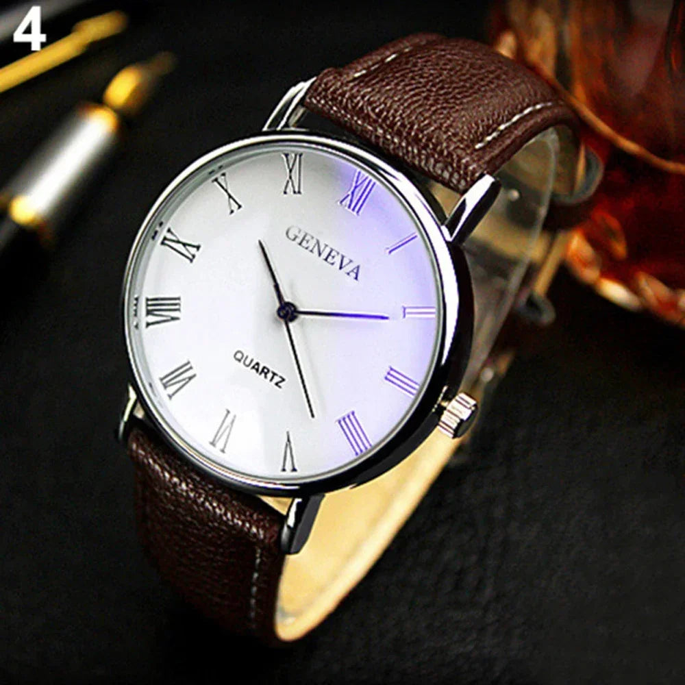 ⌚ Relógio Masculino Vintage Geneva