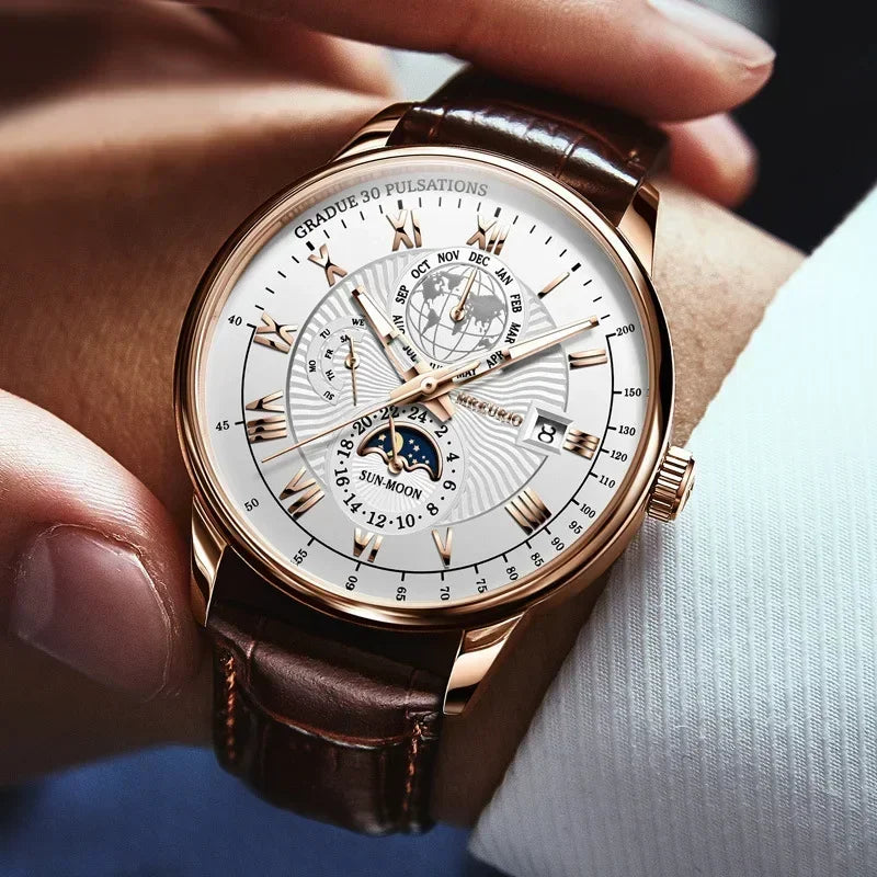 Relógio Masculino Quartz Moderno