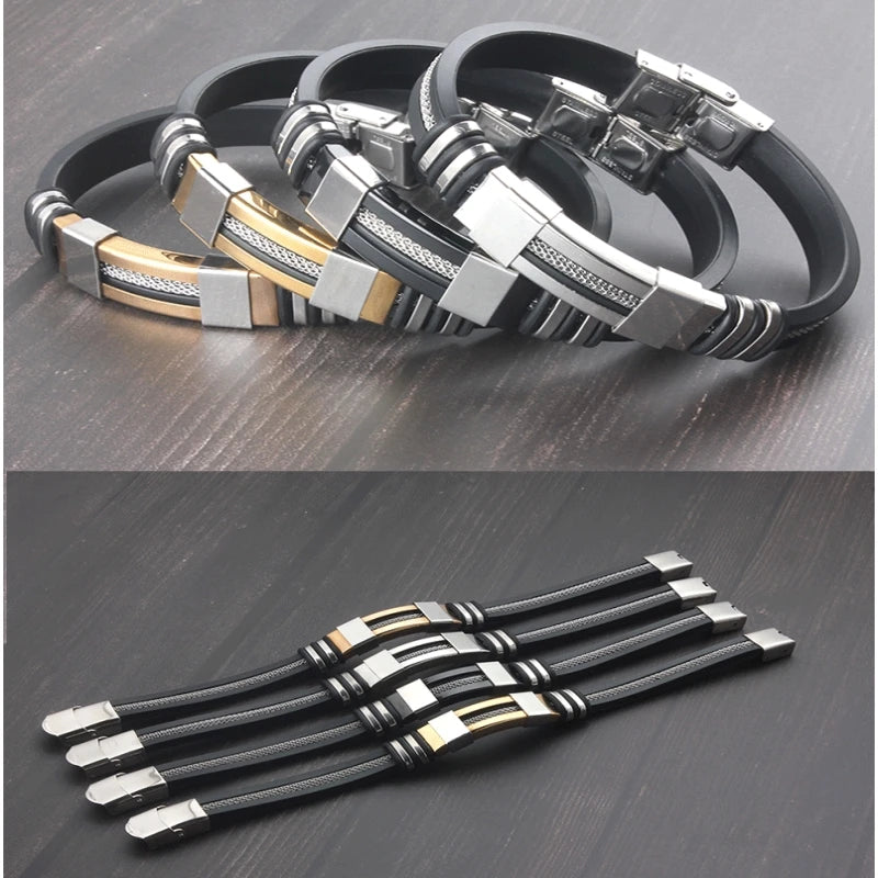 Pulseira Masculina Aço Inoxidável