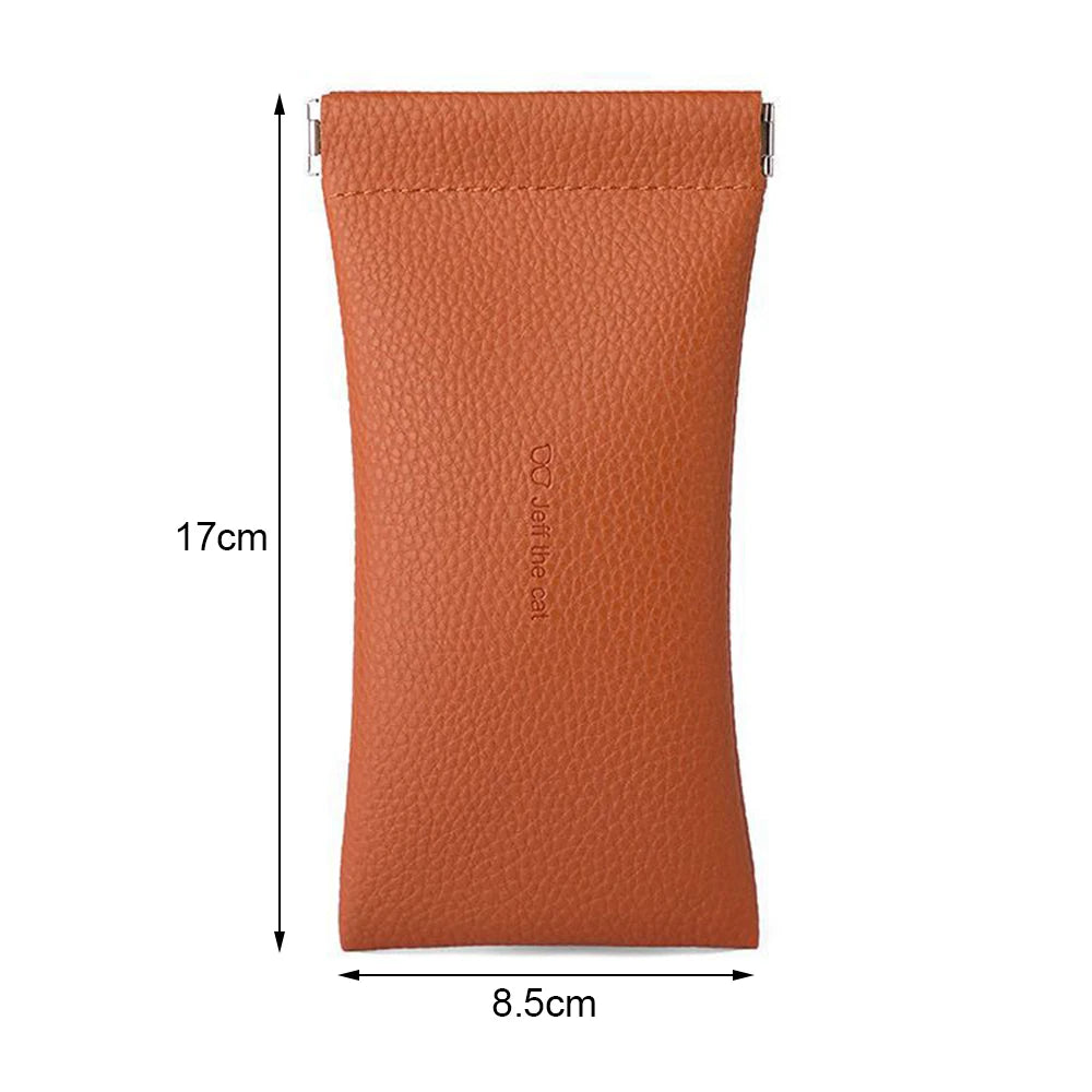 Porta-Óculos Feminino Couro Sintético