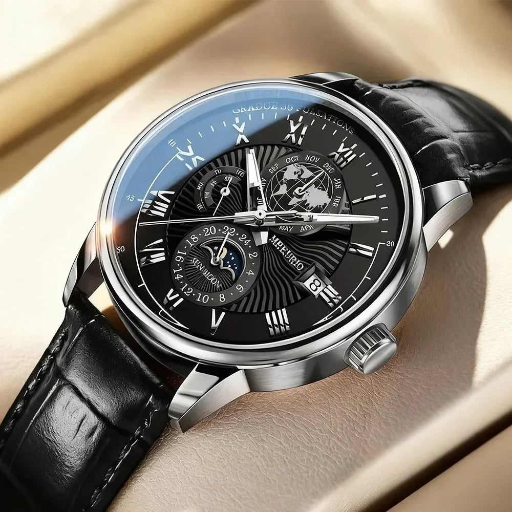 Relógio Masculino Quartz Moderno
