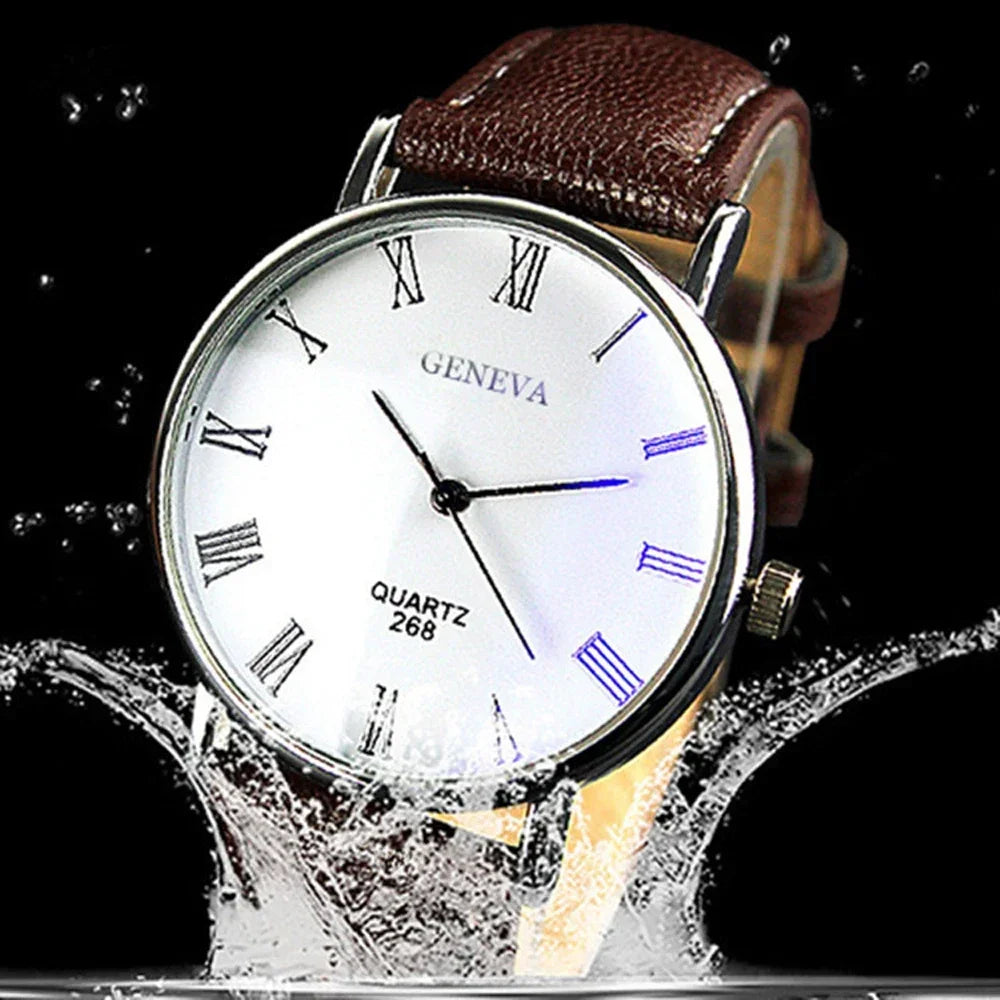 ⌚ Relógio Masculino Vintage Geneva