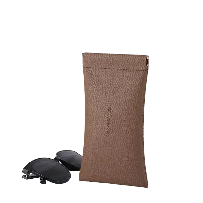 Porta-Óculos Feminino Couro Sintético