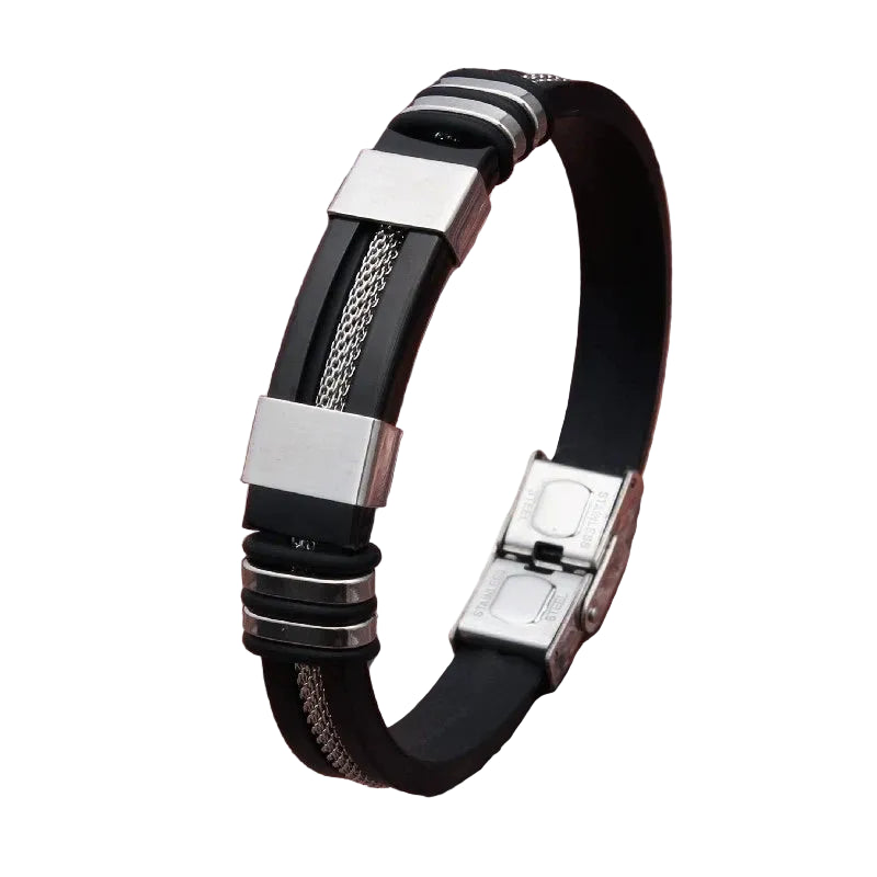 Pulseira Masculina Aço Inoxidável
