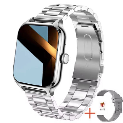 Smartwatch Moderno Unissex – Conectividade e Estilo no Dia a Dia