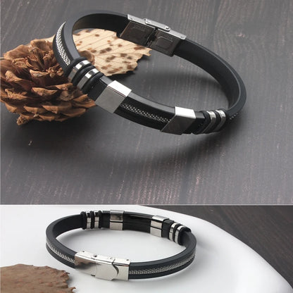 Pulseira Masculina Aço Inoxidável