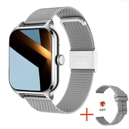 Smartwatch Moderno Unissex – Conectividade e Estilo no Dia a Dia