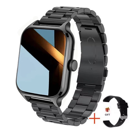 Smartwatch Moderno Unissex – Conectividade e Estilo no Dia a Dia