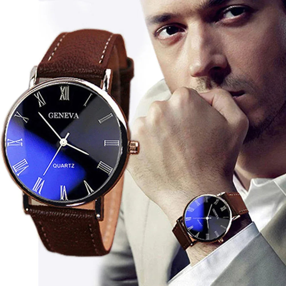 ⌚ Relógio Masculino Vintage Geneva