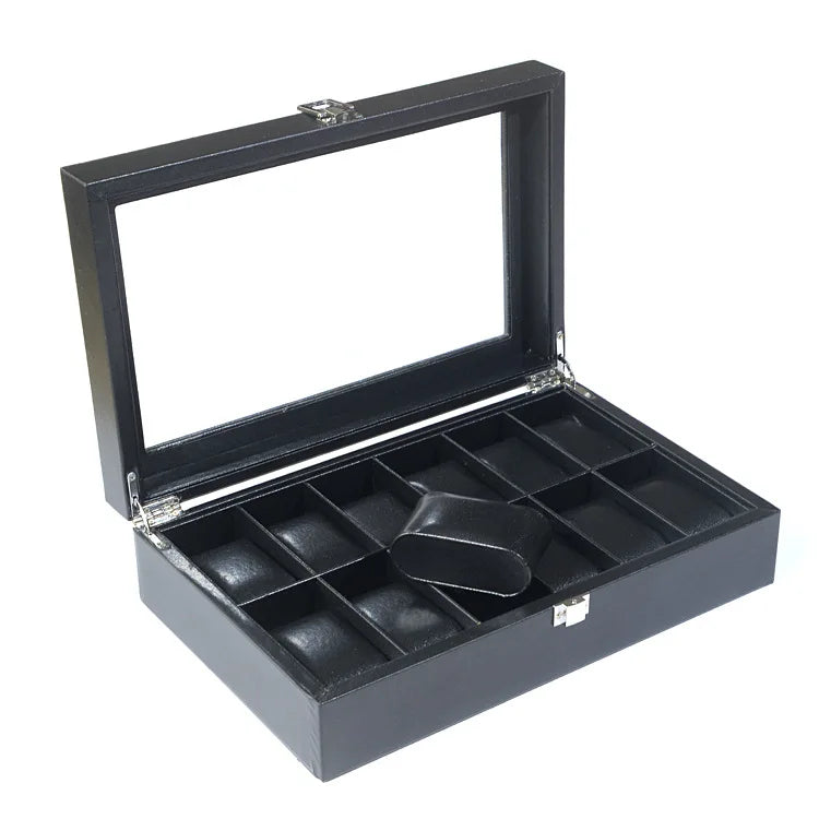 Caixa de Relógios Elegante e Moderna