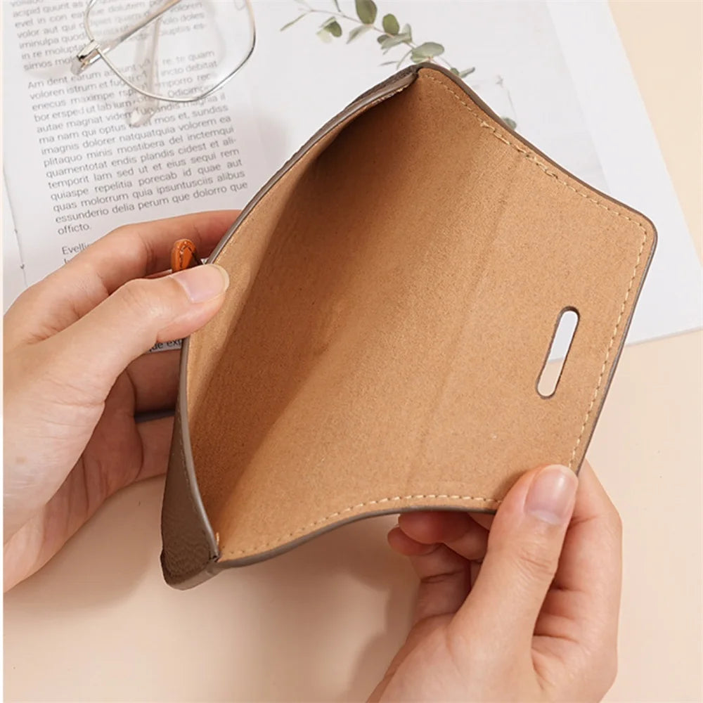 Bolsa de Couro para Óculos